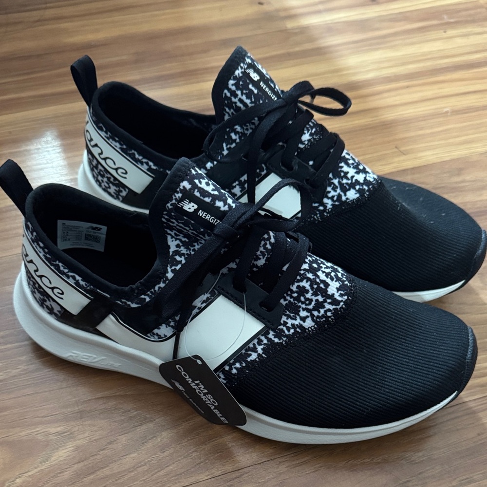 New Balance Black and White Women's Sneakers